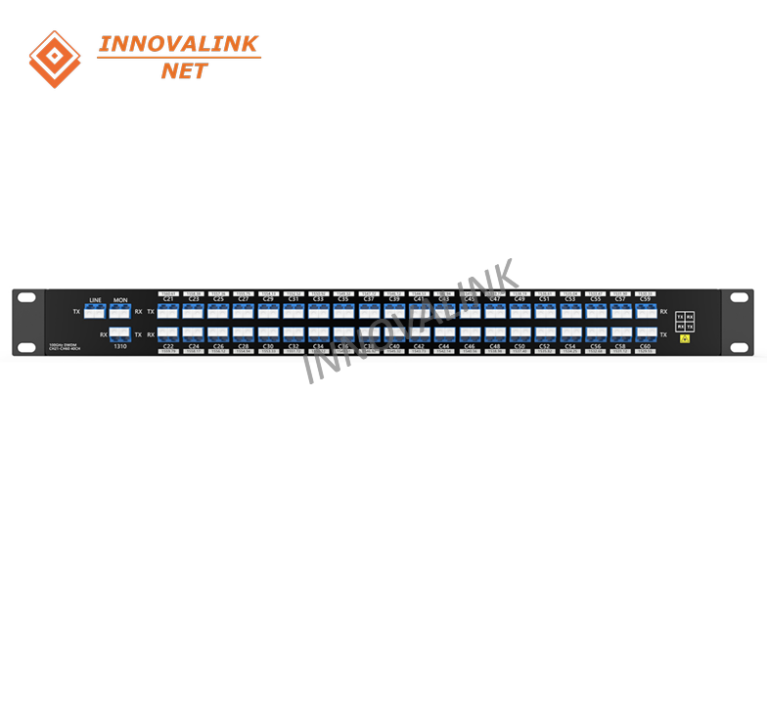 40Channel 80wavelength AAWG DWDM Muxdemux 1U