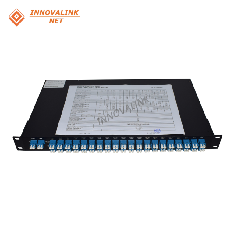 40Channel 80wavelength AAWG DWDM Muxdemux